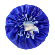 AUTUMN BASICS MIDNIGHT AND SKY RUFFLE BONNET